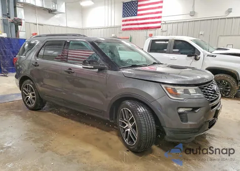 2019 Ford Explorer Sport from USA, damaged, VIN 1FM5K8GT8KGB09830